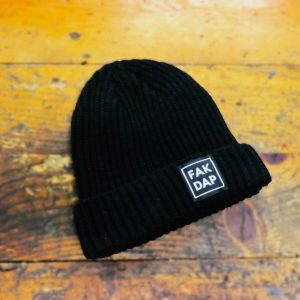 fakdap black beannie cap
