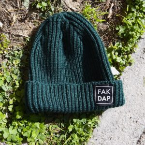 fakdap green beannie cap