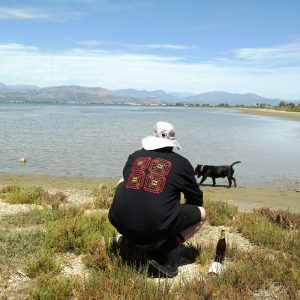 FAKDAP SQUARE CUBE LONGSLEEVE TEE BLACK