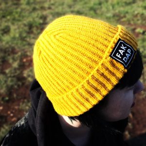 fakdap mustard beanie cap